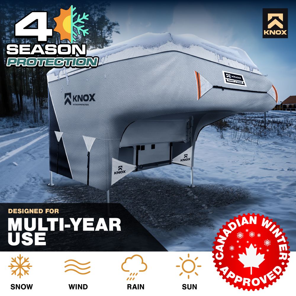 KNOX 3rd Gen Superior Camper Storage Cover Fits Length 5.5 KNOX 3rd Gen Superior Camper Storage Cover Fits Length 5.5